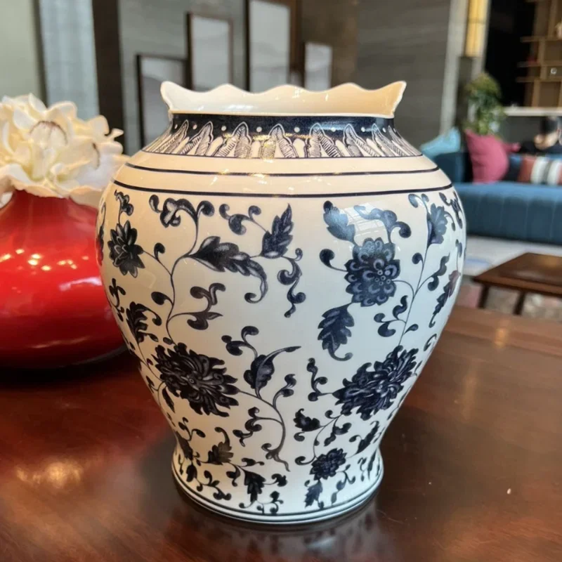 Chinese and Western Ceramic Vases, Home Decor, Flower Arrangement, Centerpiece of Dining Table, Bone China Flower Ware