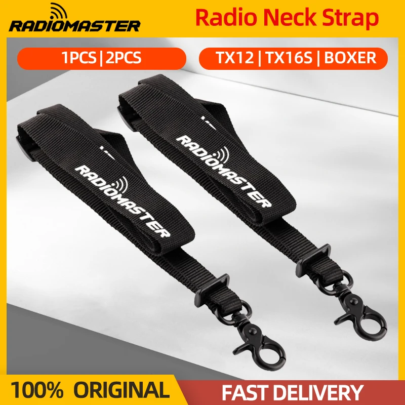 1/2PCS Radiomaster Radio Transmitter Neck Strap Belt Remote Controller Lanyard For TX16S TX12 Boxer RC FPV Radio Transmitter