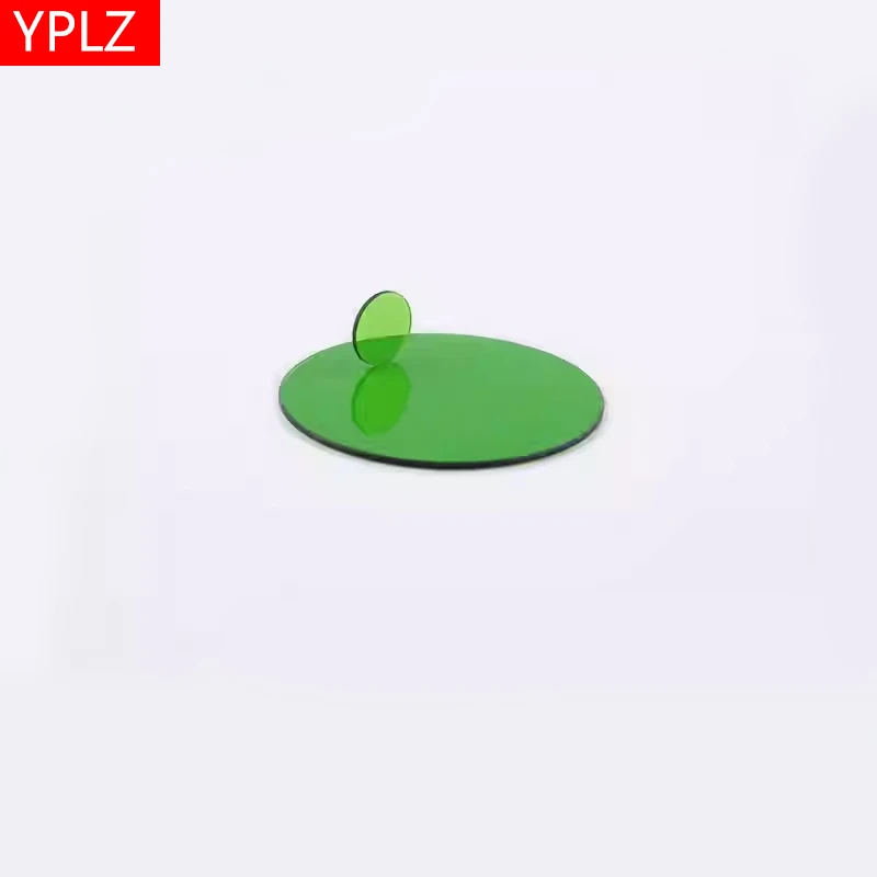 Optical green glass filter, green light filter, green lens, transmitting green waves