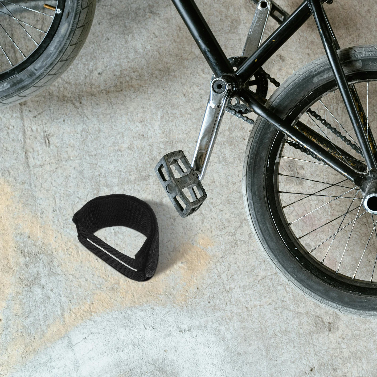 

6Pcs Adjustable Bike Pedal Fix Bands Durable Footrest Straps Cycling Pedal Feet Bands Stable Bike Supply Accessories