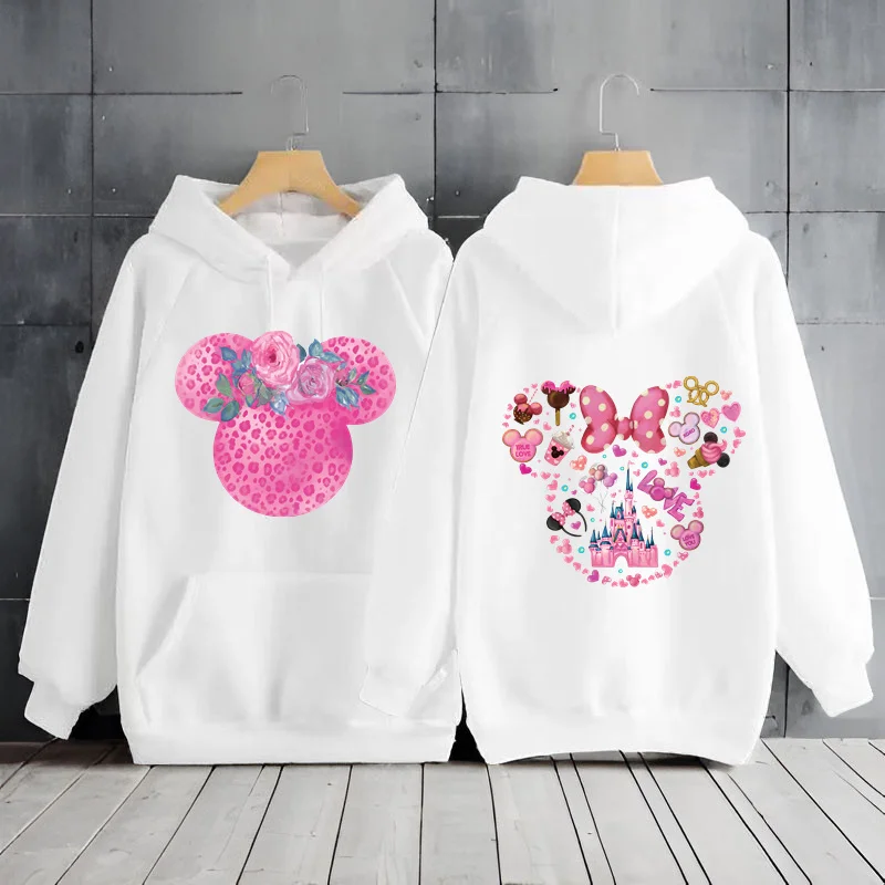 Womens Winter Coats Sale Free Shipping Y2K Clothes Disney Movie Mickey Mouse New Hoodie Jacket Y2k Warm Pullover Women Sweater