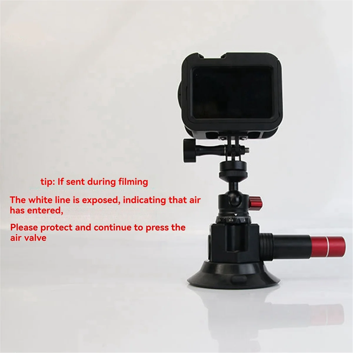 

Качество! 3-дюймовая автомобильная присоска для фотосъемки, перспективное автомобильное крепление для первого человека, подходит для аксессуаров Gopro, черный