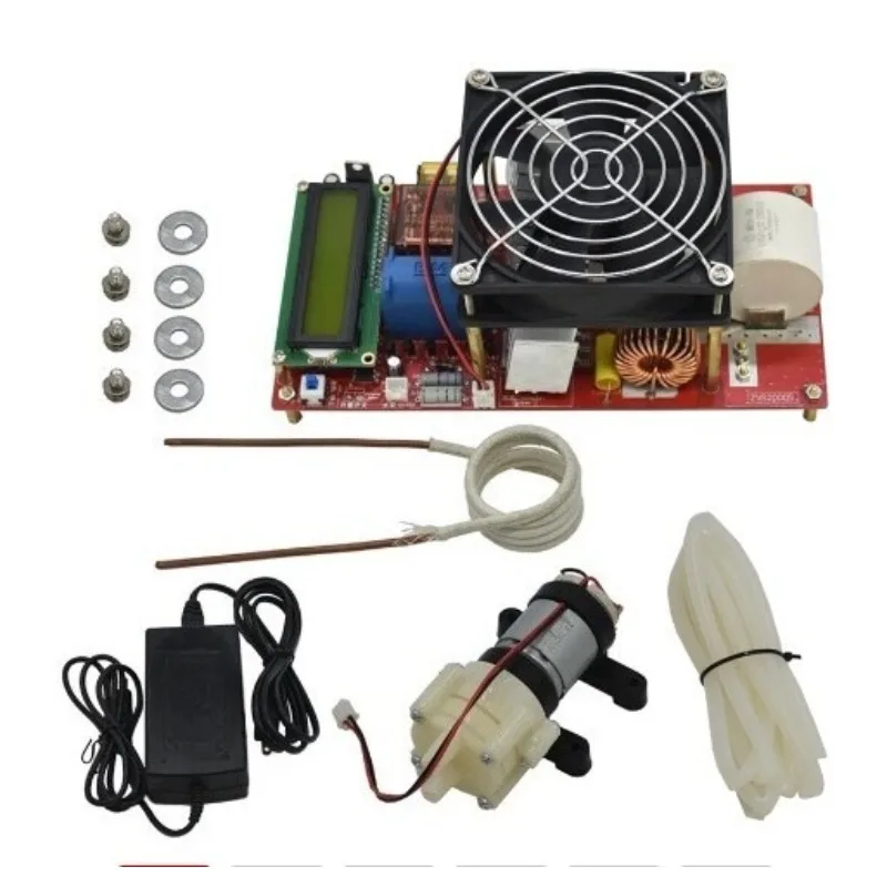 2000W ZVS High Frequency Induction Heater, Quenching & Annealing Machine, Metal Melting & Brazing Tool, 12-48V DC Welder Supply