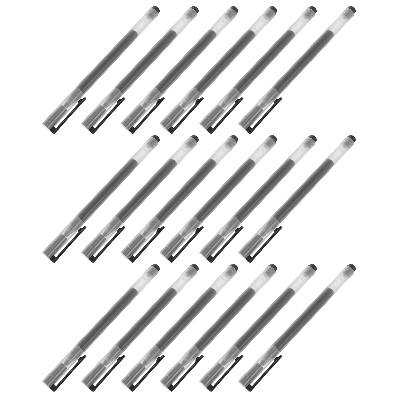 

20 Pcs Gel Pen Ball Point Pens Black College Essentials School Supplies Ink for Women Signing Student