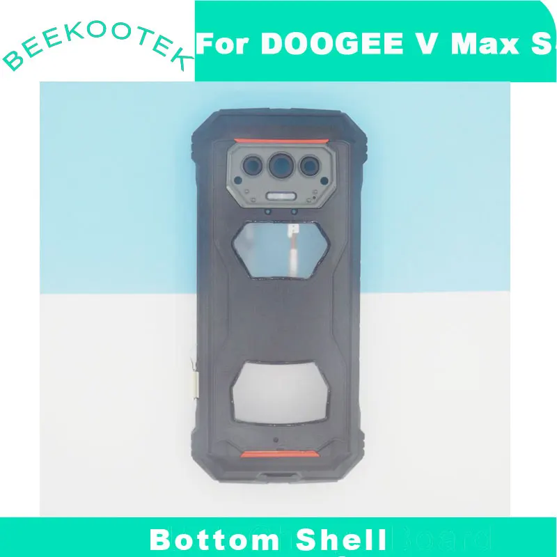 Nuevo Original DOOGEE V Max S cubierta de batería cubierta trasera carcasa inferior receptor Cable lateral de huellas dactilares para teléfono inteligente DOOGEE V Max S