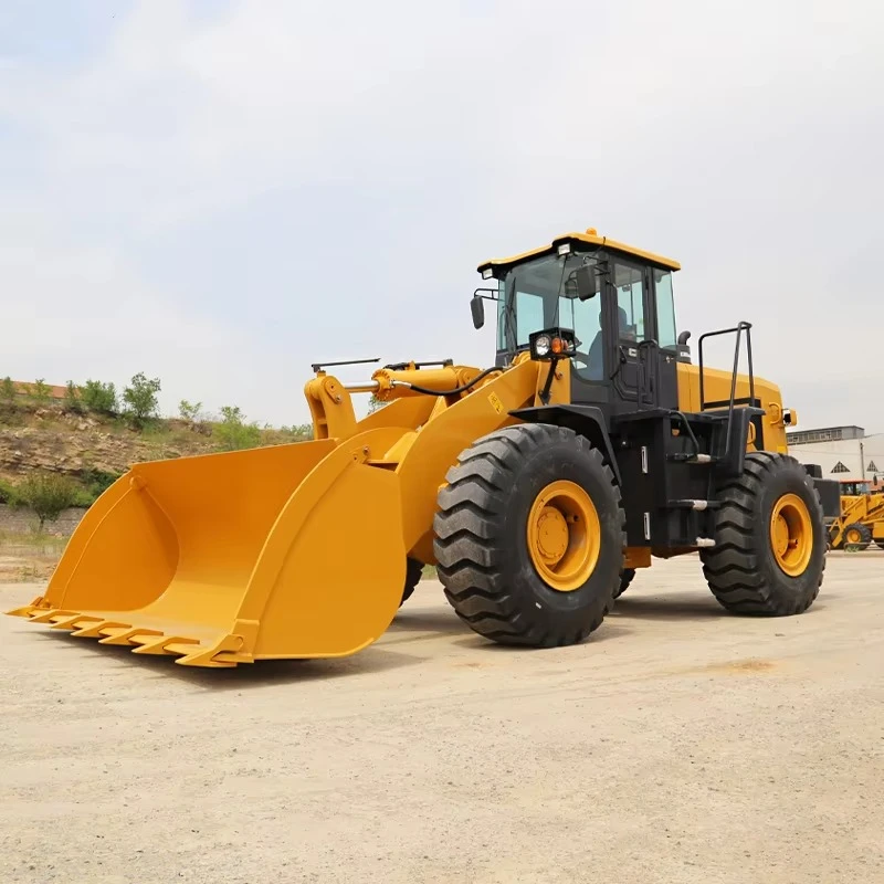 Mini Loader Backhoe 4x4 Wheel 3 Ton Rated Load  Good Front Loader Bucket PLC New Motor Pump Gearbox Bearing Engine Farm