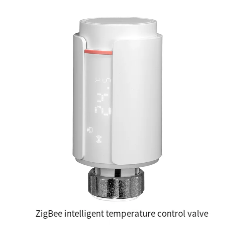 

3CGRO-App Дистанционный термостатический клапан радиатора Tuya Smart Zigbee TRV Программируемый регулятор температуры