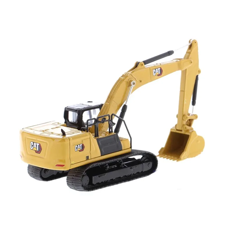 DM Diecast 1:87 Scale CAT 336 Excavator Hook Machine Alloy Engineering Vehicle Model 85658 Collection Souvenir