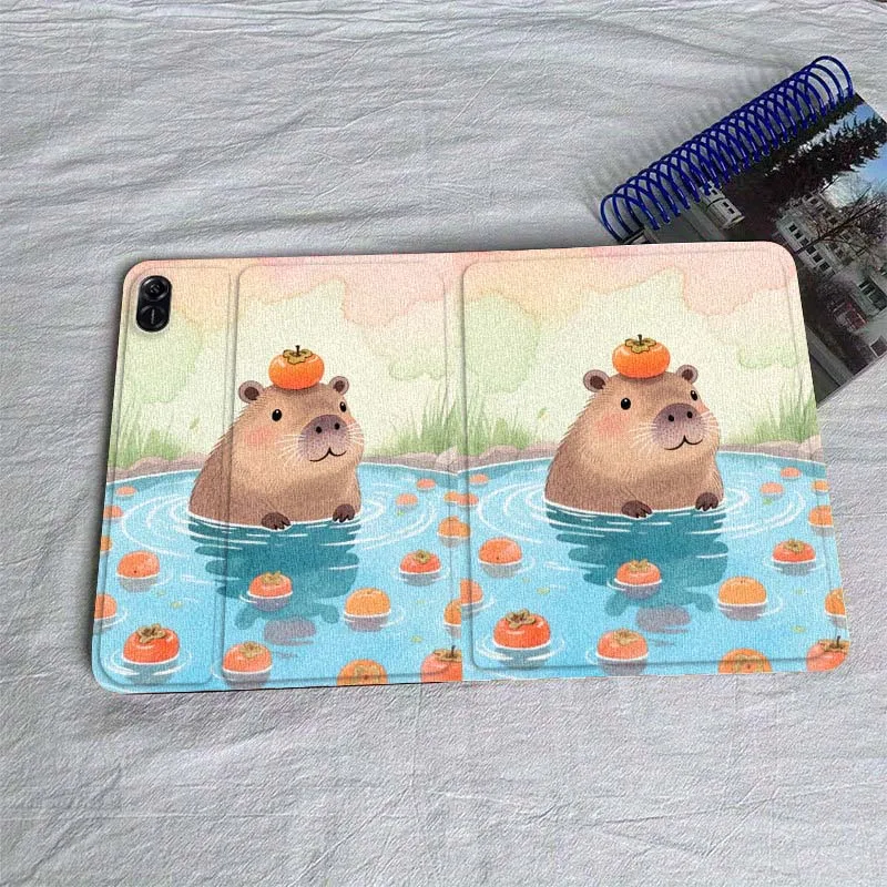 Capiberla Cute Anime For Huawei MatePad Air SE Pro M6 M5 M2 T10s T5 10 11 12.6 11.5 12 X 10.8 Inch 10.1 Tablet Case