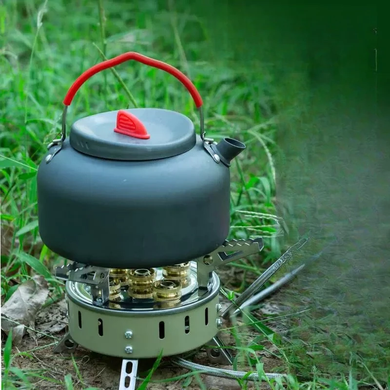 Outdoor flame multi-head spli - Outdoor Camping Burner 评论和价格