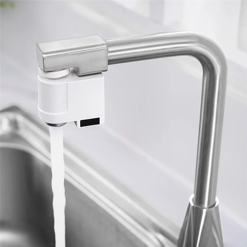 B43C Water Saving Faucet Infrared Anti-Overflow Inductive Nozzle Kitchen Bathroom Saving Device