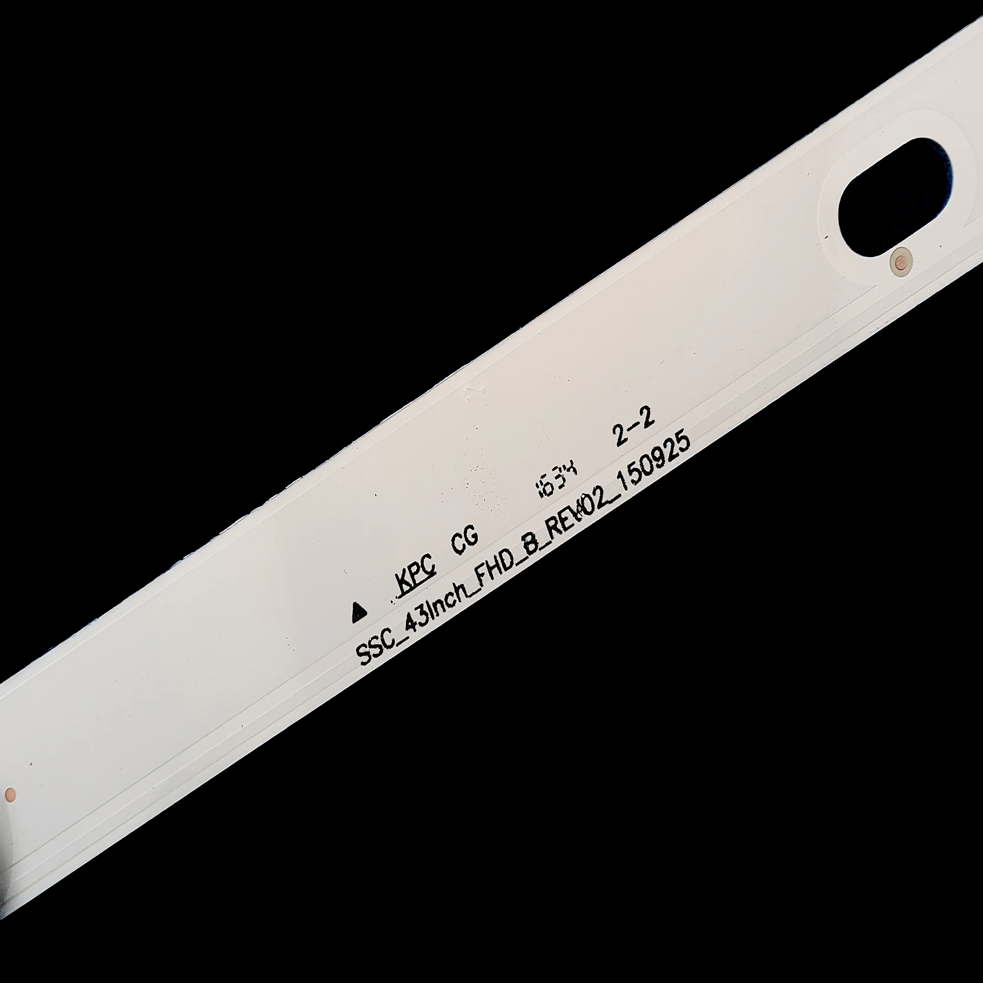 Bande de LED de type L pour 43LH5100, 43LH590V, 43LHlaqued _ FHD_A, HC430DUN-SLVX1-511X de type 43 pouces, use100 % nouveau, 6 pièces/lot