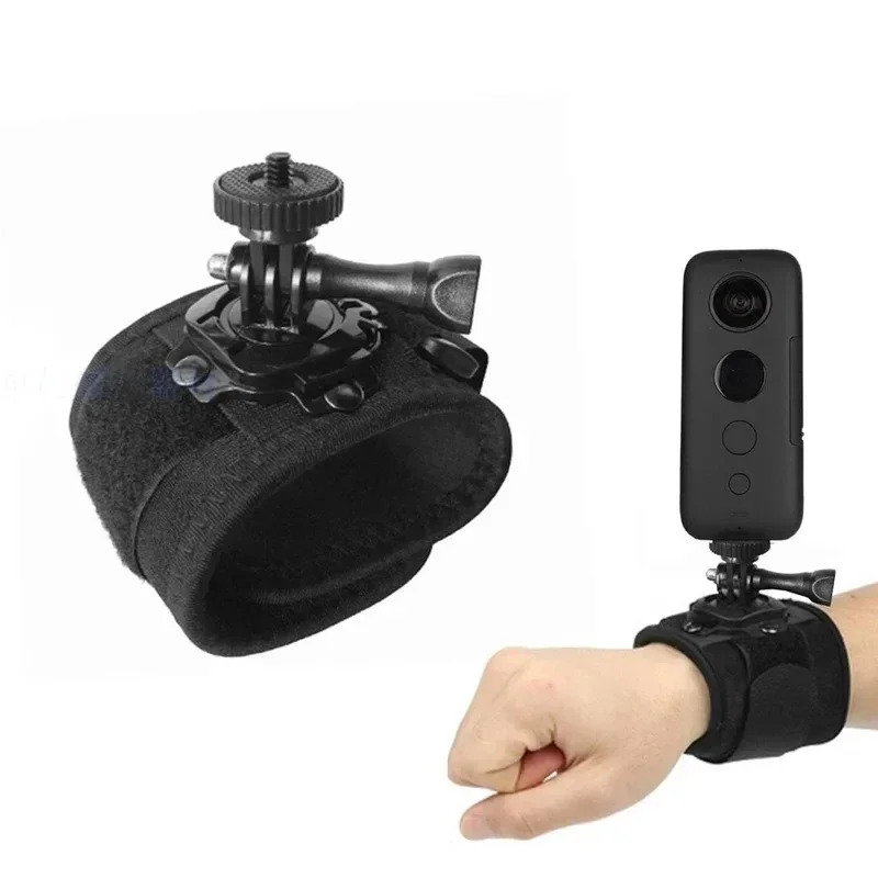 Insta360 ONE X3 Accessories Anti-slip lanyard Wrist Hand Strap Buckle Rope Bike Mount Holder Clip For INSTA360 ONE X2/EVO Camera image 6
