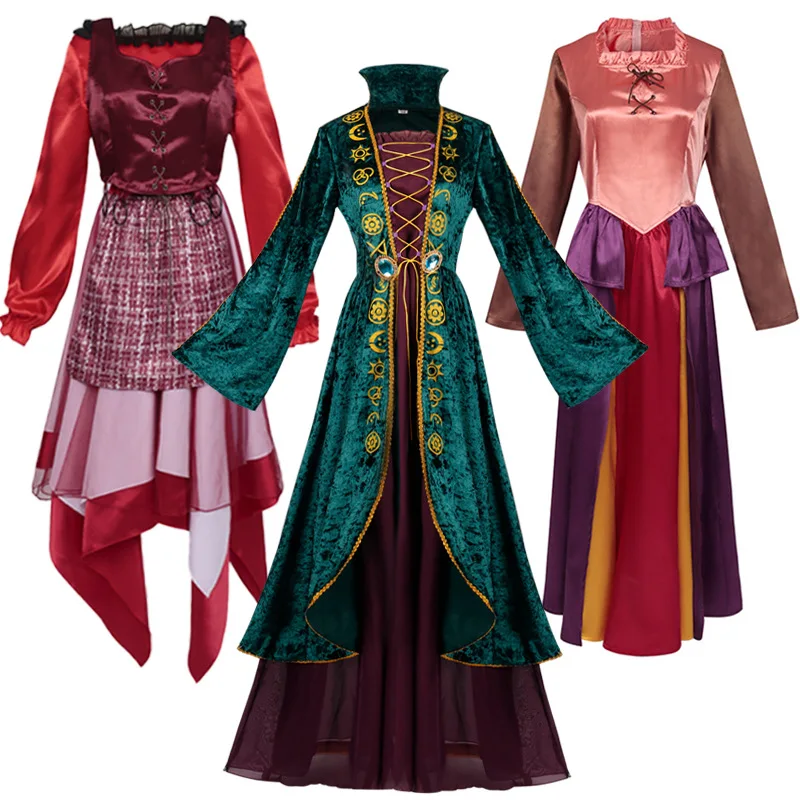 

Witches Are also Crazy 2COS Clothing Middle Ages Dress Halloween Children's Role Playing Clothing Cosplay Clothing