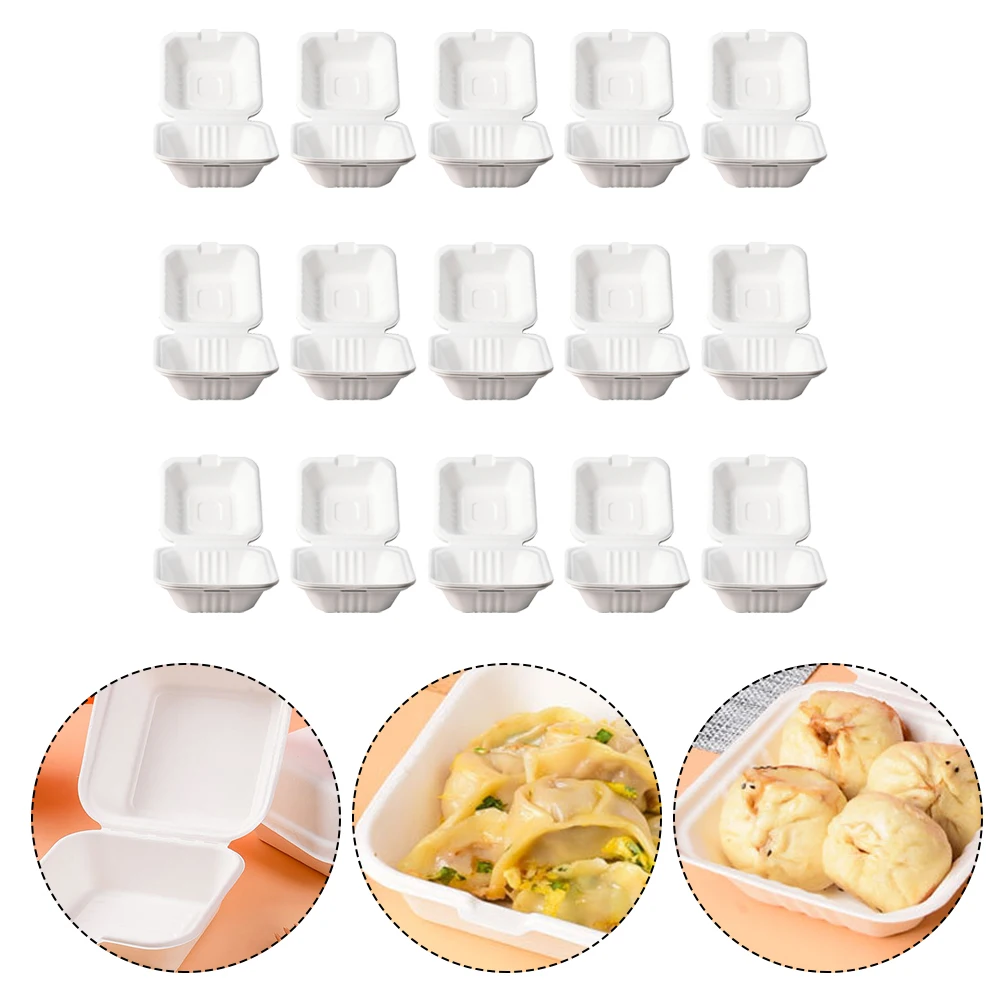 

Stainless Steel Bento Fast-food Boxes Hamburgers Packaging Sandwich Carry Out Food Container Versatile Meal Portable for Office