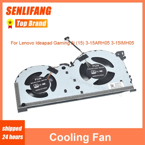 Ventilador de CPU de ordenador BAPA1509R5HP002 nuevo para Lenovo Ideapad Gaming 3i (15) 3-15ARH05 3-15IMH05 enfriador 5F10S13912 5F10S13913