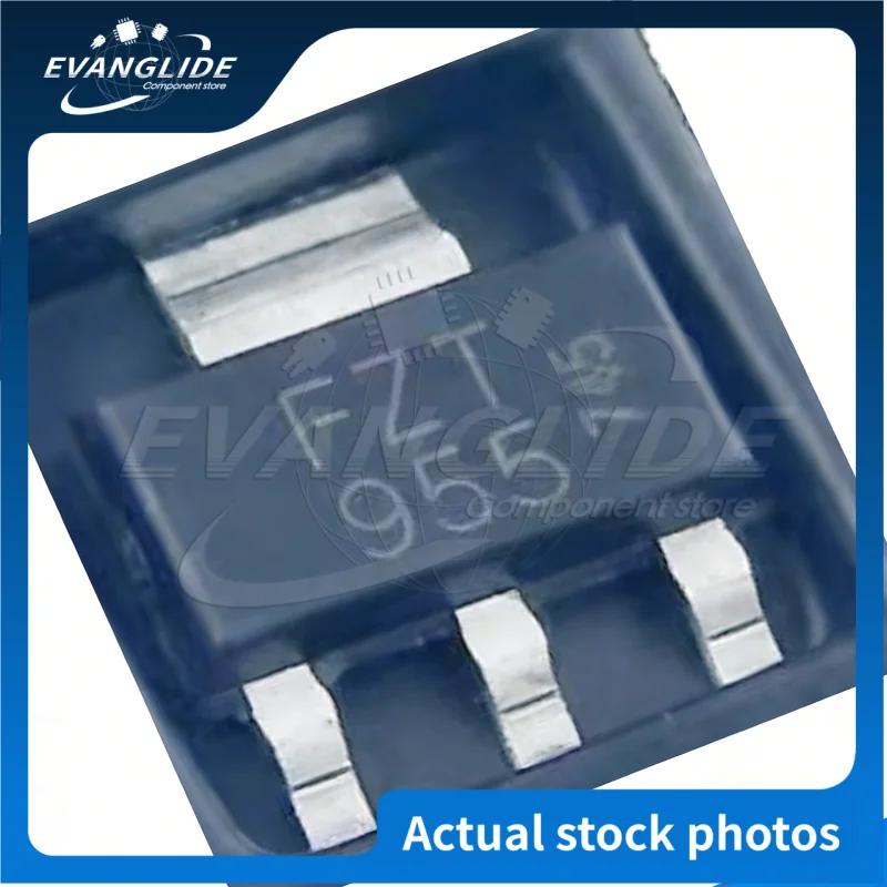 10 PCS/LOT 100%Original & New FZT955TA FZT955 SOT-223-3 140V 4A PNP Transistor (BJT) In Stock Wholesale Discount