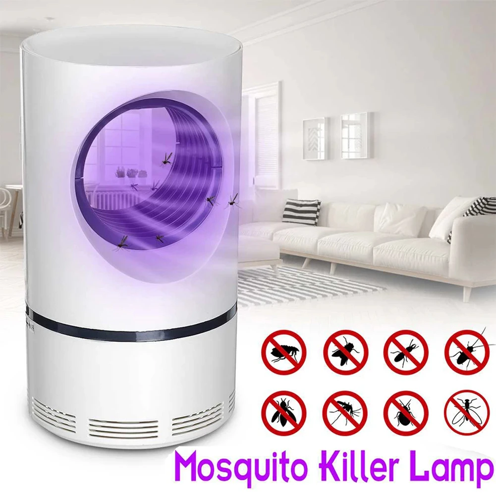 Mosquito Killer Lamp, Bug Zapper, Luz UV Elétrica, Carregamento USB, Fly Insect Trap, Moscas, Verão, Swatter, Interior, Exterior, Novo, 3000V