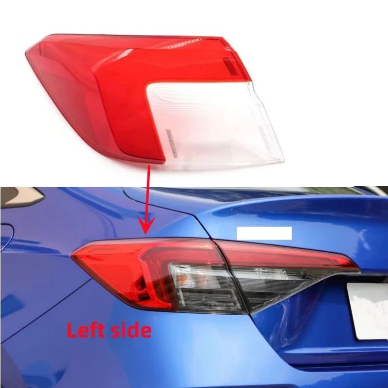 

For Honda Civic 2022 2023 Rear Taillight Shell Brake lights Shell Replacement Auto Rear Shell Cover