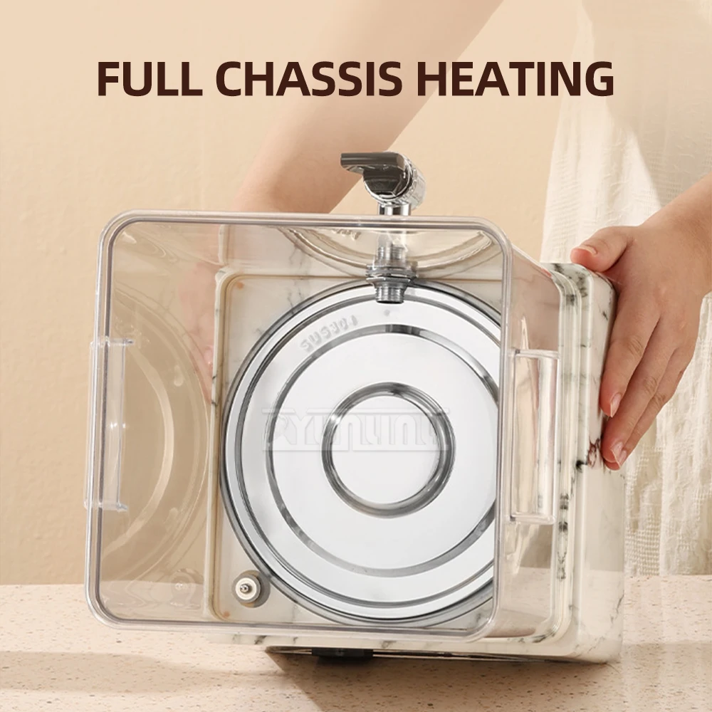 Водяной котел 12л Ведро для воды Коммерческий котел для кофе и чая Интеллектуальное цифровое управление