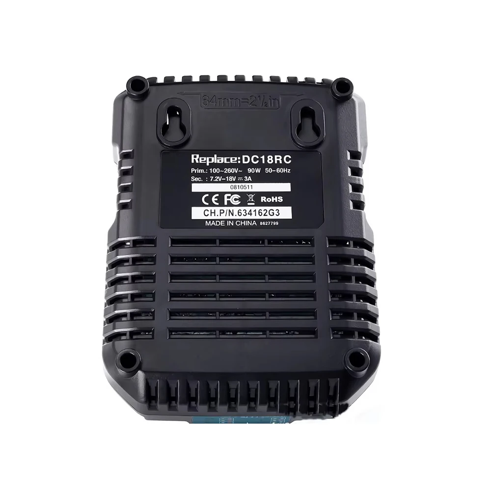 마키타용 정품 리튬 이온 배터리 충전기, 전동 공구 충전기, 18V, 14.4V, BL1860B,BL1850B,BL1840,BL1830,BL1820,BL1415,BL1440, 3A