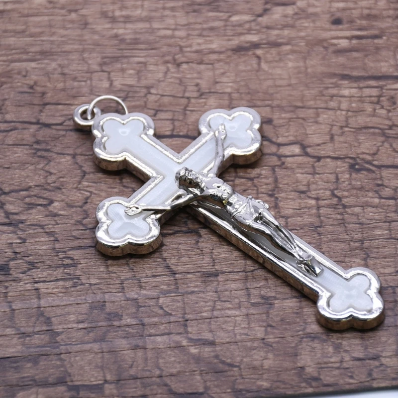 Q1JB Christian Decorations Charm Pendants Show Faith Meaningful DIY Gift for Friend ,Family Believers Wide Usage