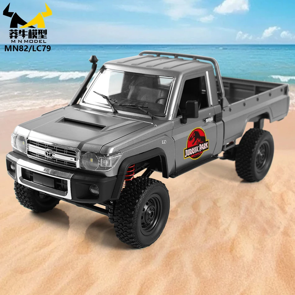 MN MODELO RC 1:12 dinosaurio con tracción en las cuatro ruedas buceo todoterreno coche escalada camión Rock Crawler Wading camioneta vehículo de juguete para adultos