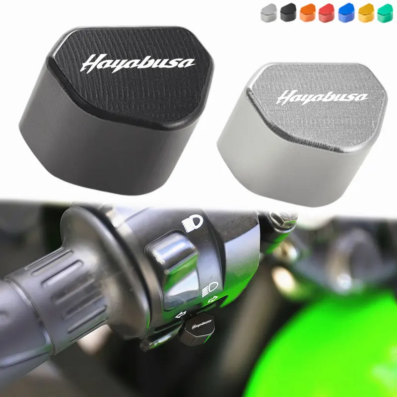 

Mototcycle CNC Switch Button Turn Signal Switch Key cap For SUZUKI HAYABUSA GSX1300R HAYABUSA 1999-2026