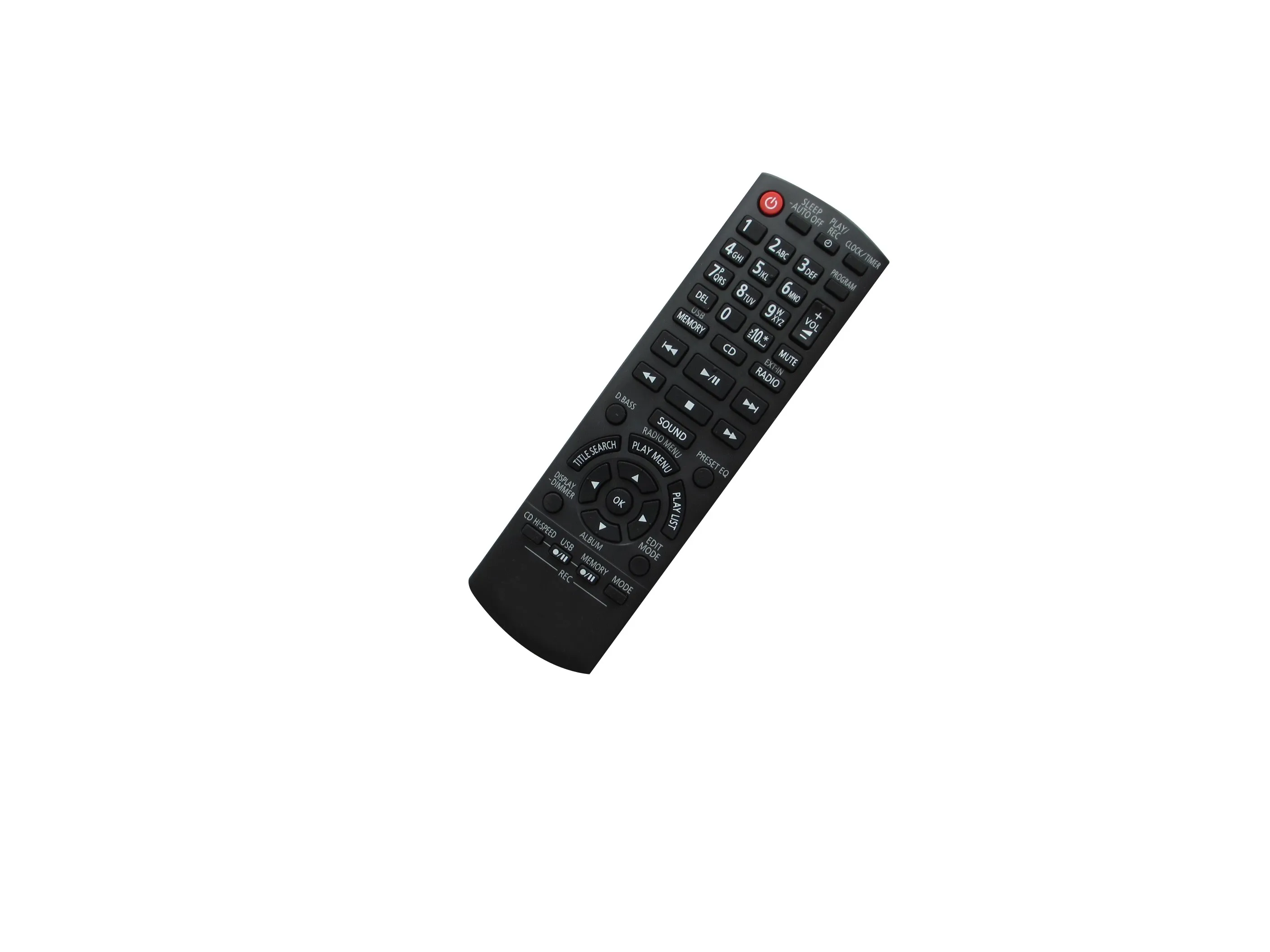 Remote Control For Panasonic N2QAYB000521 SA-HC30 SA-HC30DB SC-HC30 SC-HC30DB SC-HC40DB SC-HC40PC Compact CD Stereo Audio System