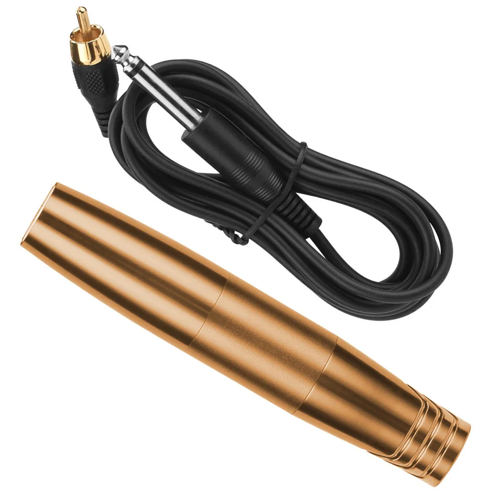 

Rotatable Tattoos Pen Aluminum Alloy Compact Portable Tattooing Pen Suitable for Small Simple Tattoos Professional Tattooing