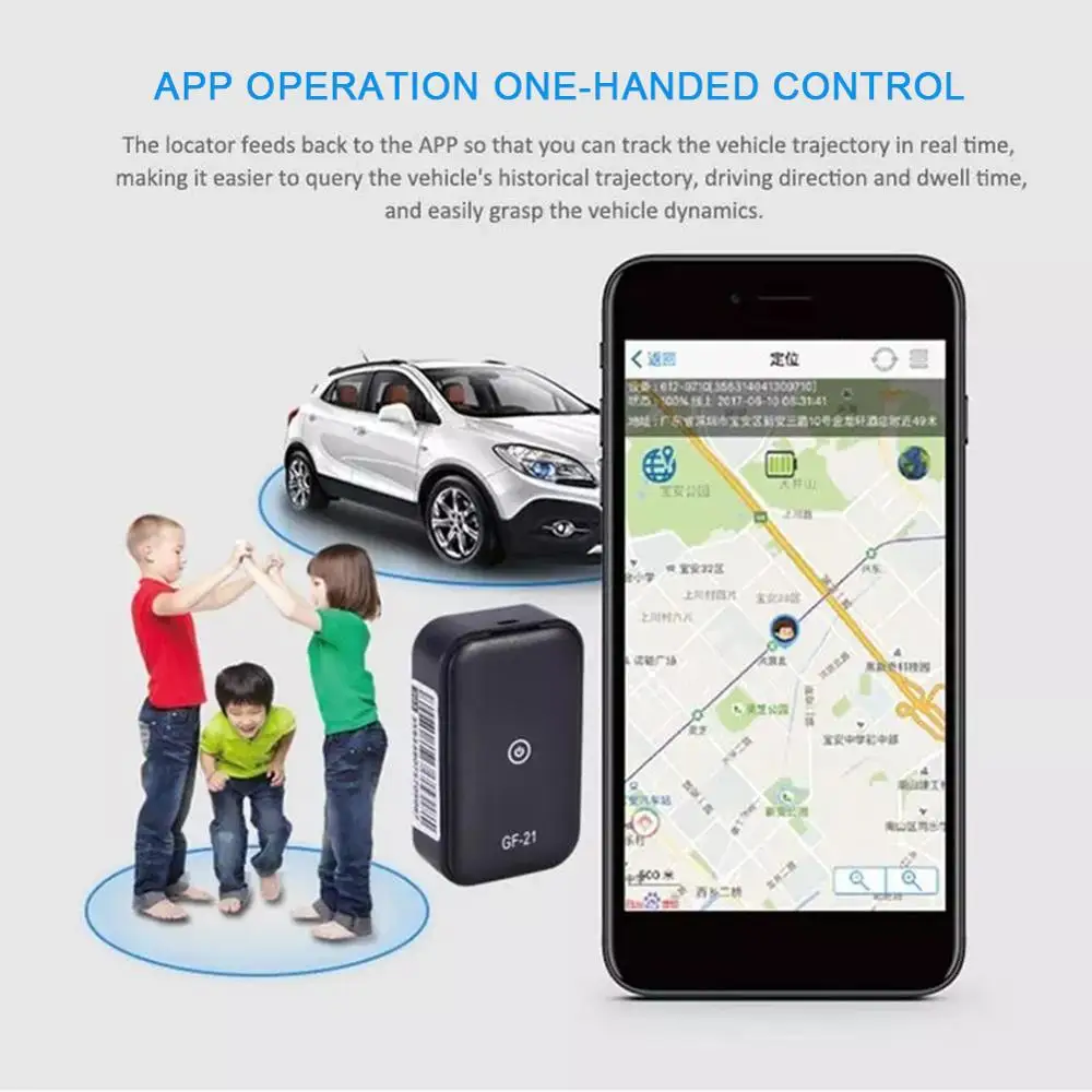 GF-21 GF-22 Mini Car GPS Tracker Real Time Vehicle Truck Locator Device Anti-Lost Record Tracking Device Long Standby