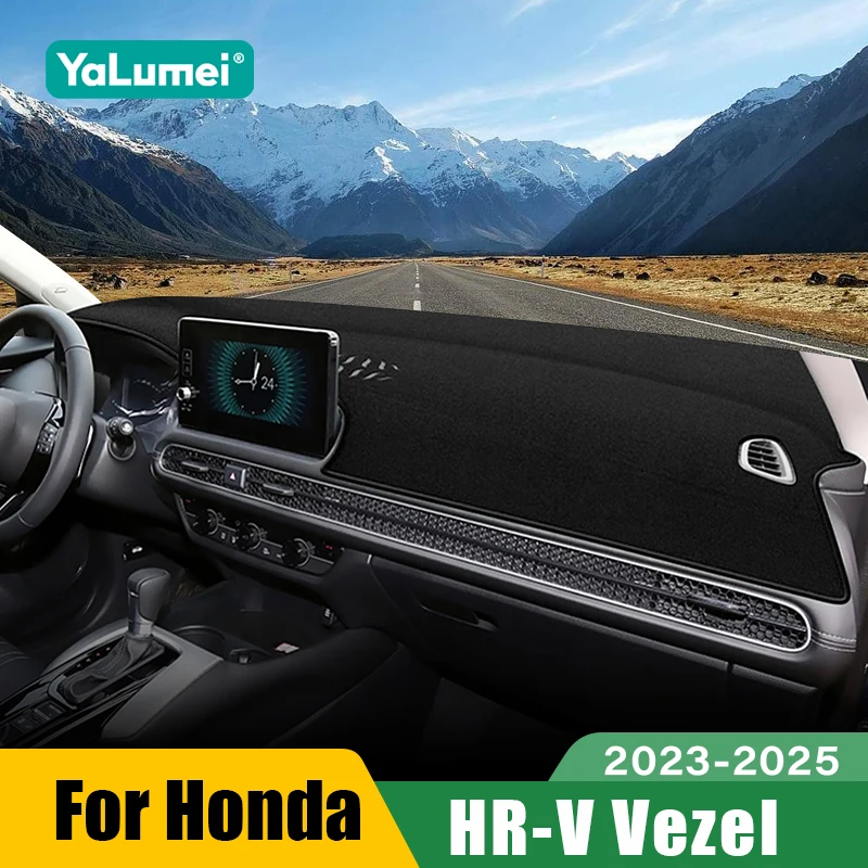 Für Honda HR-V HRV Vezel 2023 2024 2025 Auto-Armaturenbrett-Sonnenschutzmatte Instrumentenplattform Lichtschutz-Pad Zubehör
