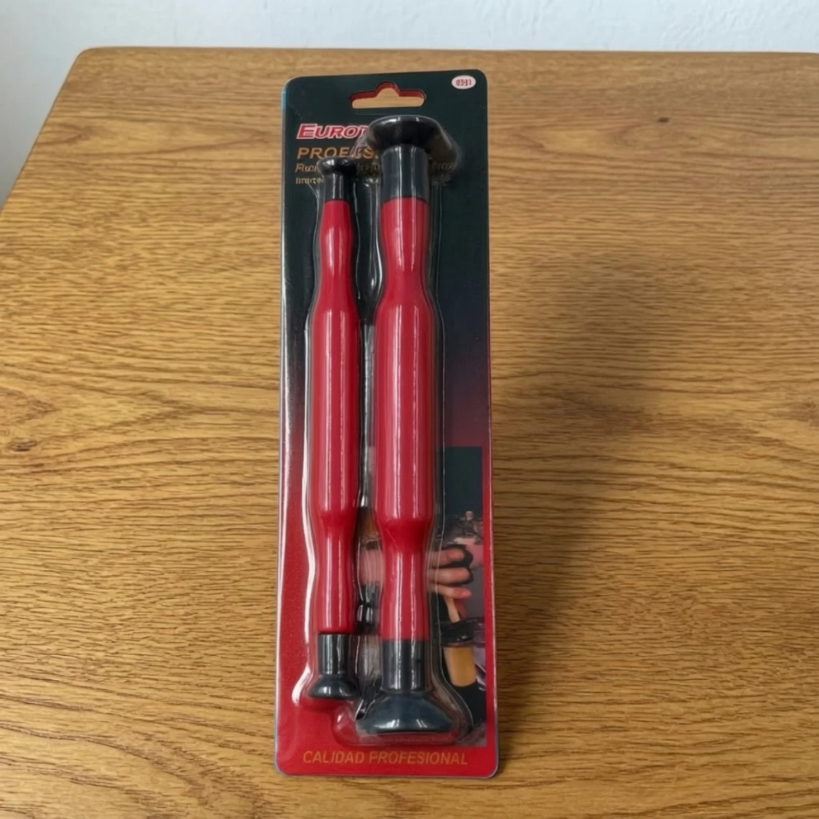 2 Pieces Valve Lapping Tool Hand-Operated Valve Grinder with Suction Cups Slim for Mechanics, Engine Maintenance, Garage