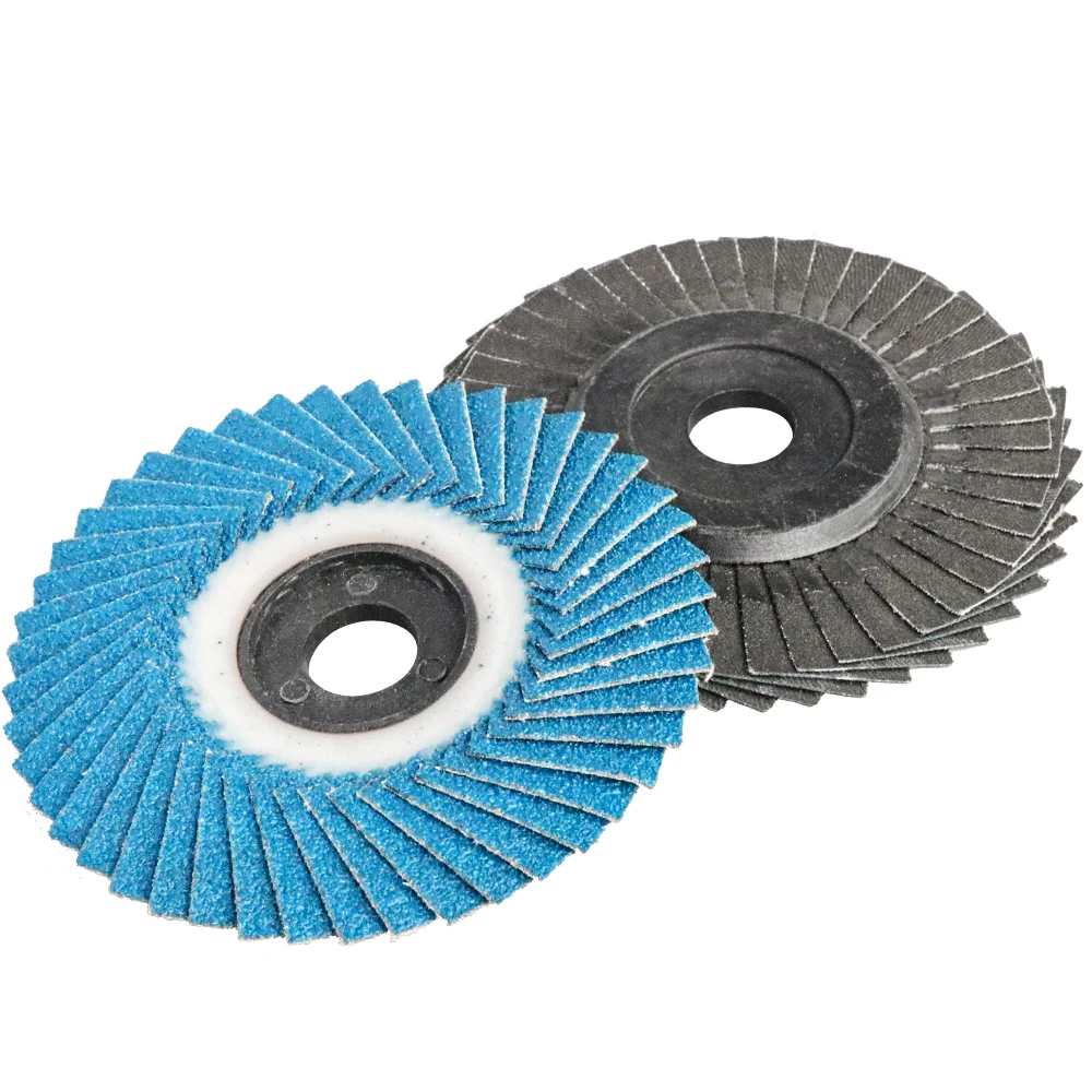 

4 Inch Flap Disc Grinding Wheels Sanding Discs with 5/8" Bore For Angle Grinder for Derusting and Polishing Wood Metal