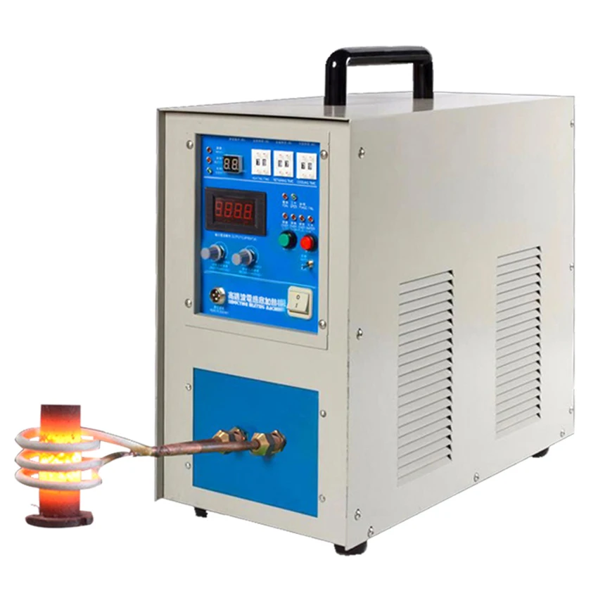 15KW Induction Heater Induction Heating Machine Metal Smelting Furnace High Frequency Welding Metal Quenching Equipment 220/110V