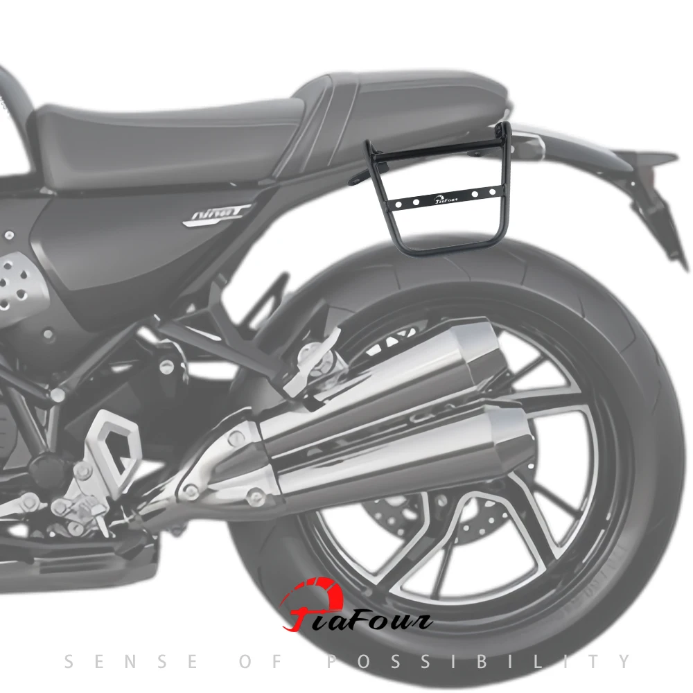 الجانب جذع حقيبة حامل ل R12 nineT 2024-2025 R12GS 2025-2026 دراجة نارية الجانب السرج حقيبة قوس