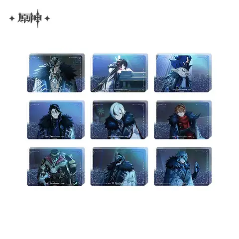 Sunsyea Genshin Impact Officiell Merch miHoYo Original DYYX Serie Märke Akryl Ornament Tartaglia Arlecchino Columbina 10 best sales coryxkenshin merchandise - №5