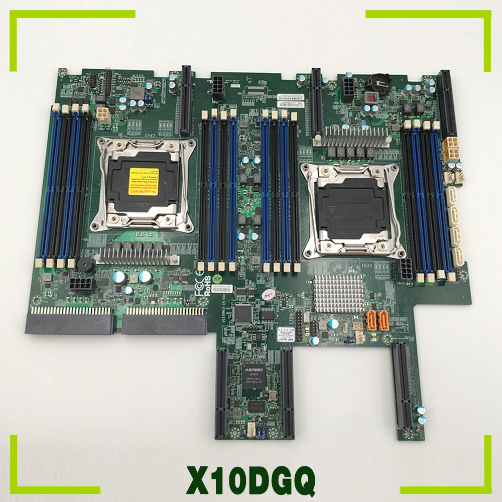 For Supermicro GPU Motherboard Xeon Processor E5-2600 V4 / V3 Family DDR4 X99 X10DGQ