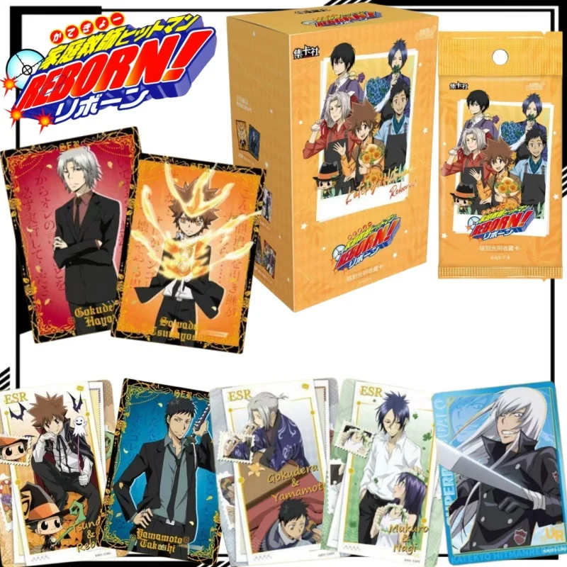 katekyo-hitman-reborn-collectible-card-cartoon-sawada-tsunayoshi-card-anime-merchandise-holiday-gift-trendy-toy-whole-box