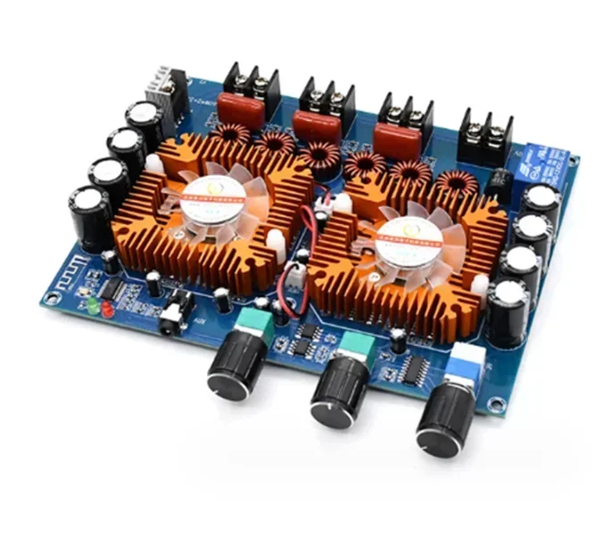 

XH-A128 high-power digital power amplifier board TDA7498E power supply DC32V dual 160W