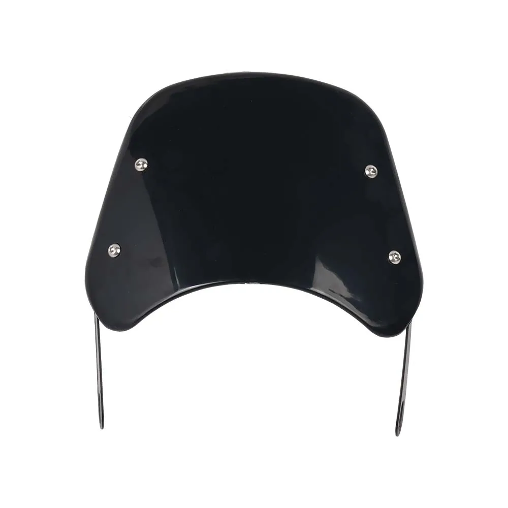 اكسسوارات الدراجة الرجعية الزجاج الأمامي الزجاج الأمامي الرياح منحرف غطاء حماية ل Benelli Imperiale 400 750 SEI 500 Quattro #3