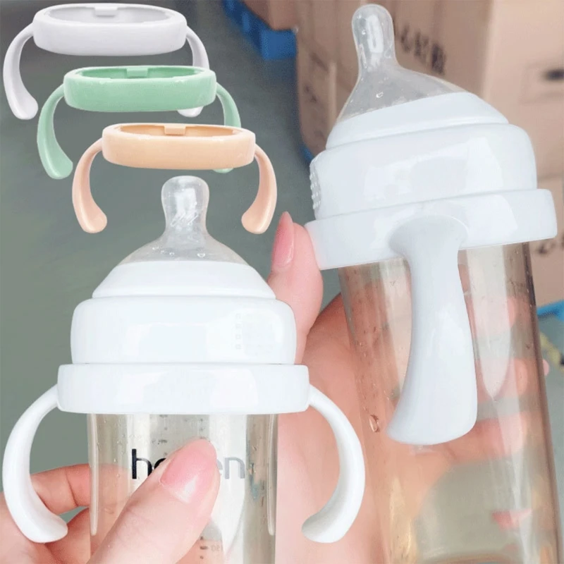 Infant Feeding Bottle Handle Square Bottle Handle Easy Gripping for Baby Milk Bottle Nursing Bottles Replaceable Handle