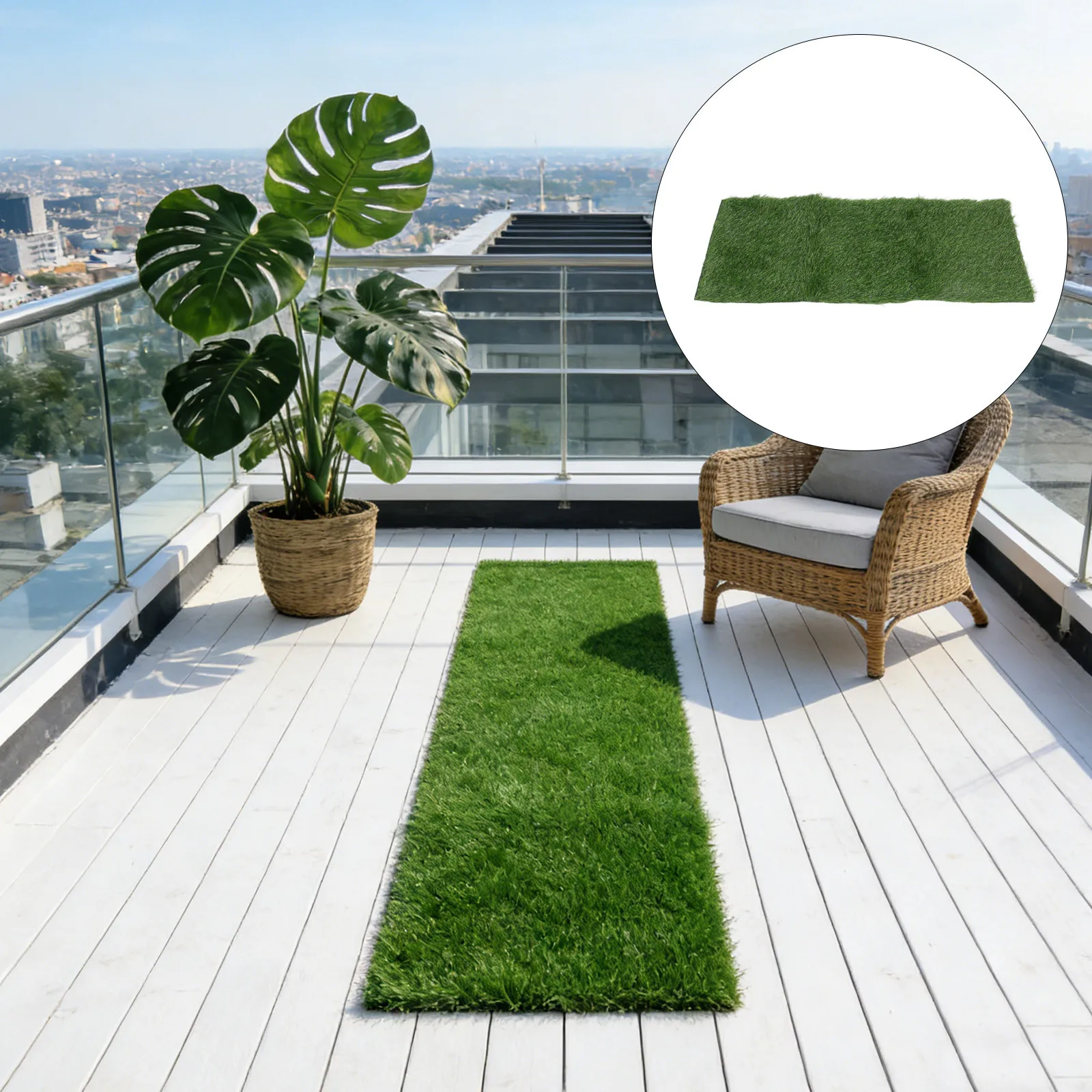 

1 Roll Water-Resistant Noise Reduction Mat for Artificial Turf Ground Cover Insulation Layer for Outdoor Indoor Applications