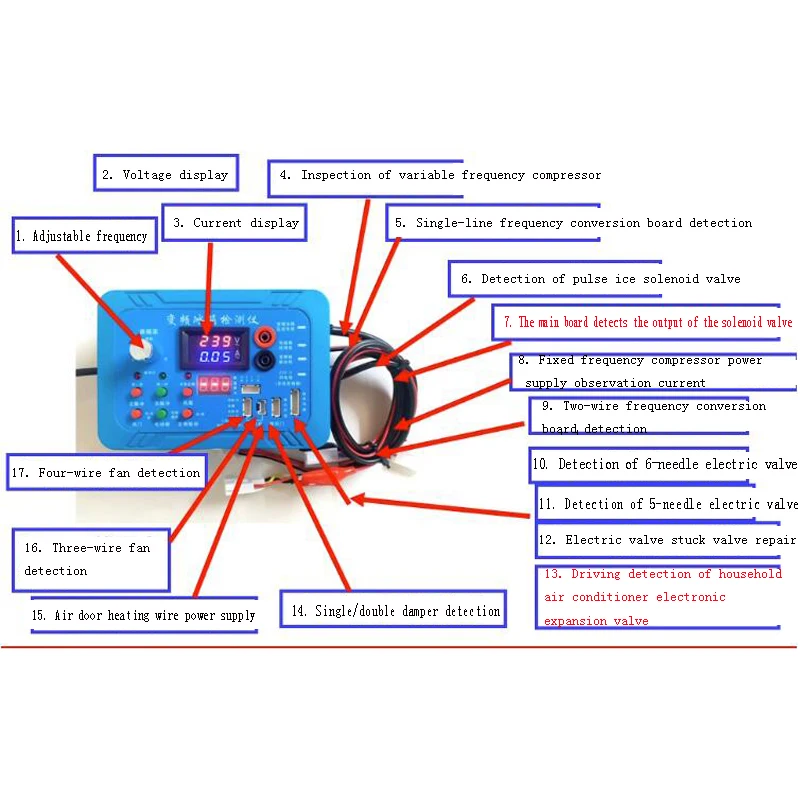 Inverter frigorifero condizionatore d\'aria lavatrice compressore universale scheda inverter riparazione elettrovalvola versione inglese