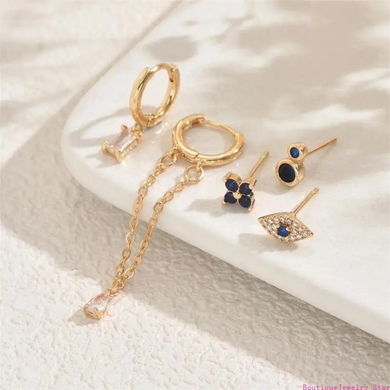 E1PE 5Pcs Stylish Z… - image