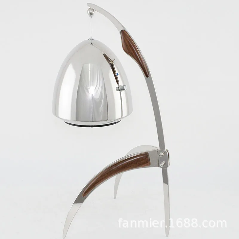 Eenvoudige moderne lichte luxe roestvrijstalen Bluetooth-audioluidspreker ornament model kamer verkoopkantoor woonkamer gebouw decorat