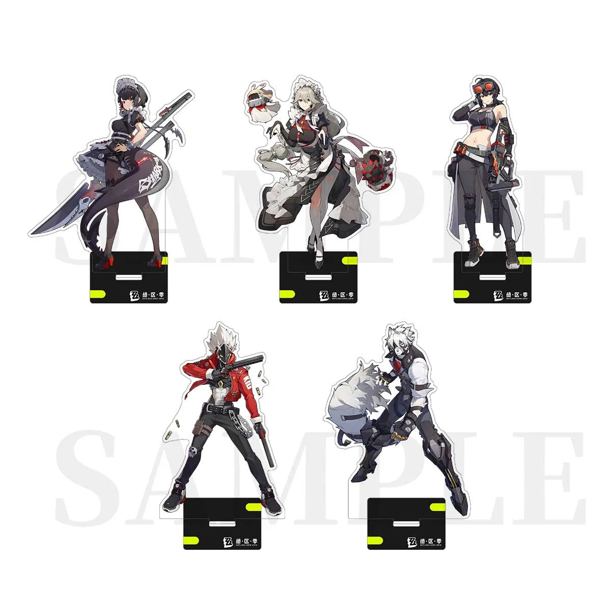 

15cm Game Cartoon Anime Zenless Zone Zero Acrylic Stand Figures Mana Nekomiya Nicole Anby Demara Action Model Desk Decor Gift