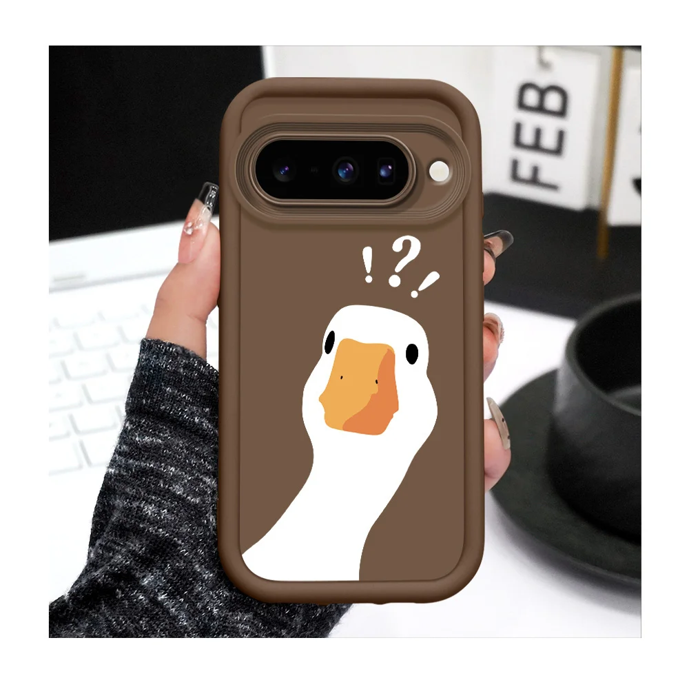 Crooked Duck Handyhülle für Google Pixel 10 9 9A 8 8A 7 7A Pro XL 4G 5G Staircase Soft Cover – Detail 9
