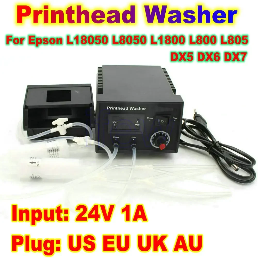 DX6 i3200 Printer Head Washer Kit For Epson Printhead Repair Clogged Wash Impulse Clean Liquid Kit For DX7 L1800 L805 L18050