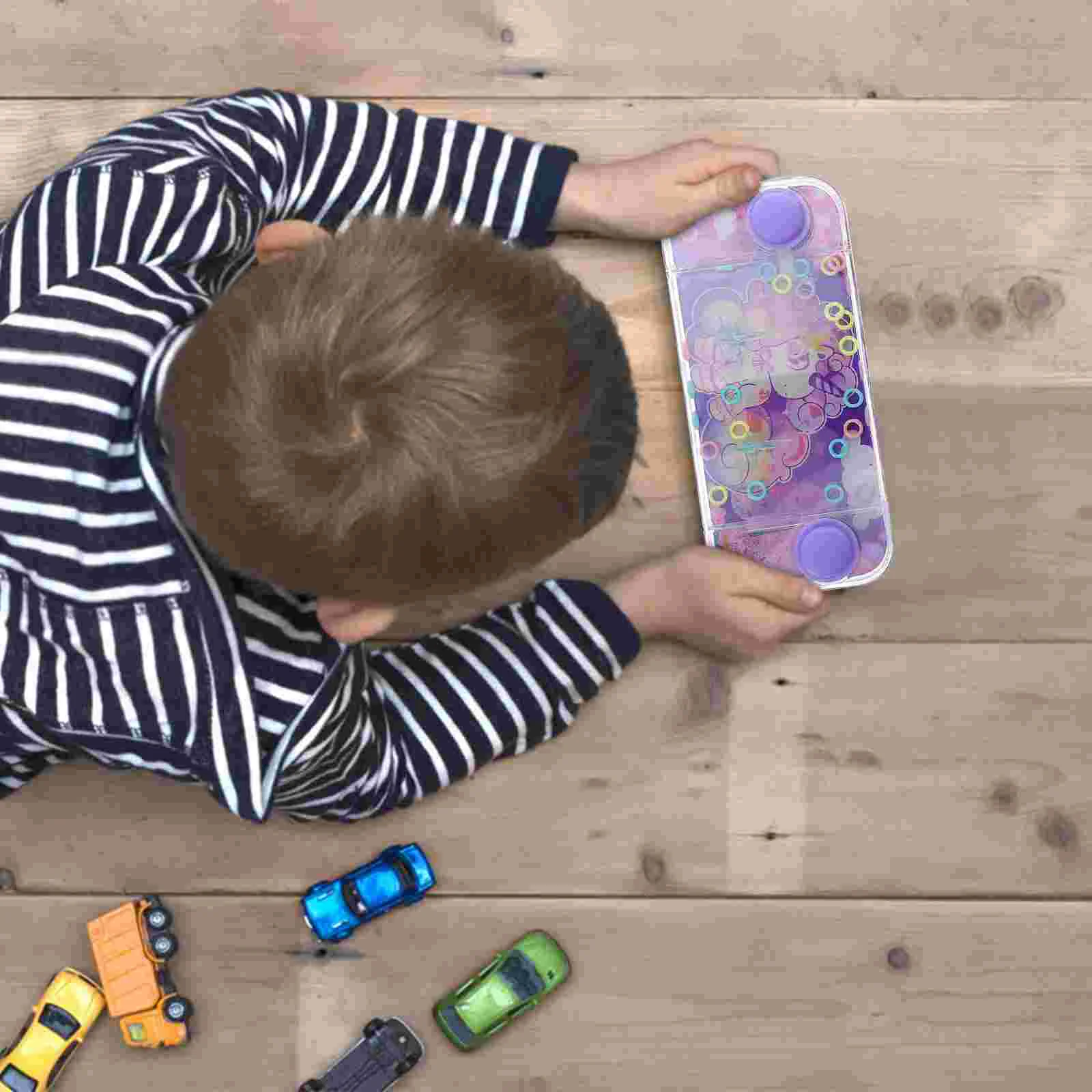 Mini jouets de basket-ball en plastique pour enfants, anneau extérieur, jeux de voyage, 4 pièces